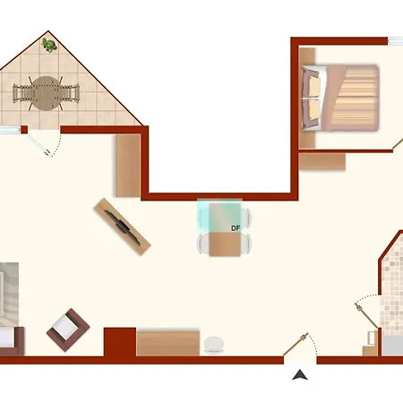 Strandhotel Nr 35 아파트